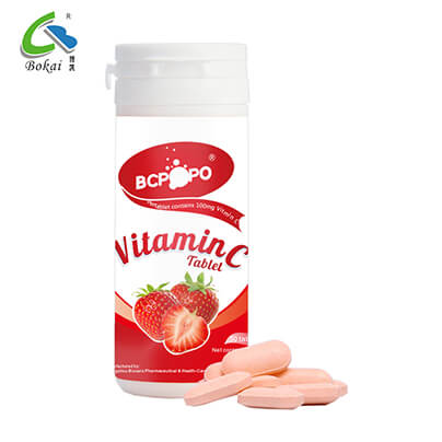 Vitamin C Chewablet Tablet with different flavors