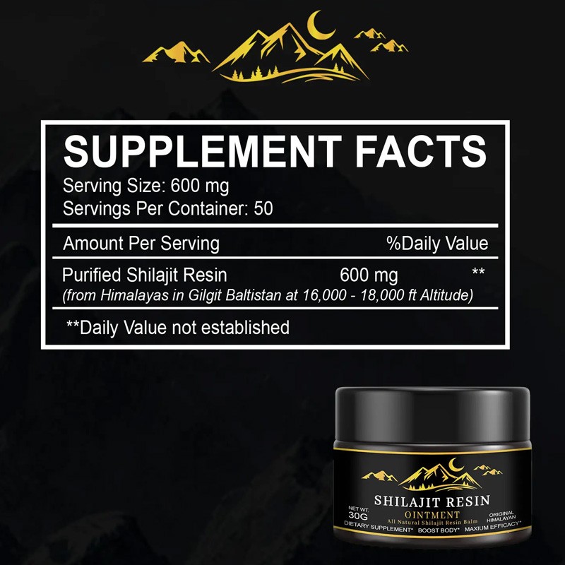 Shilajit Resin